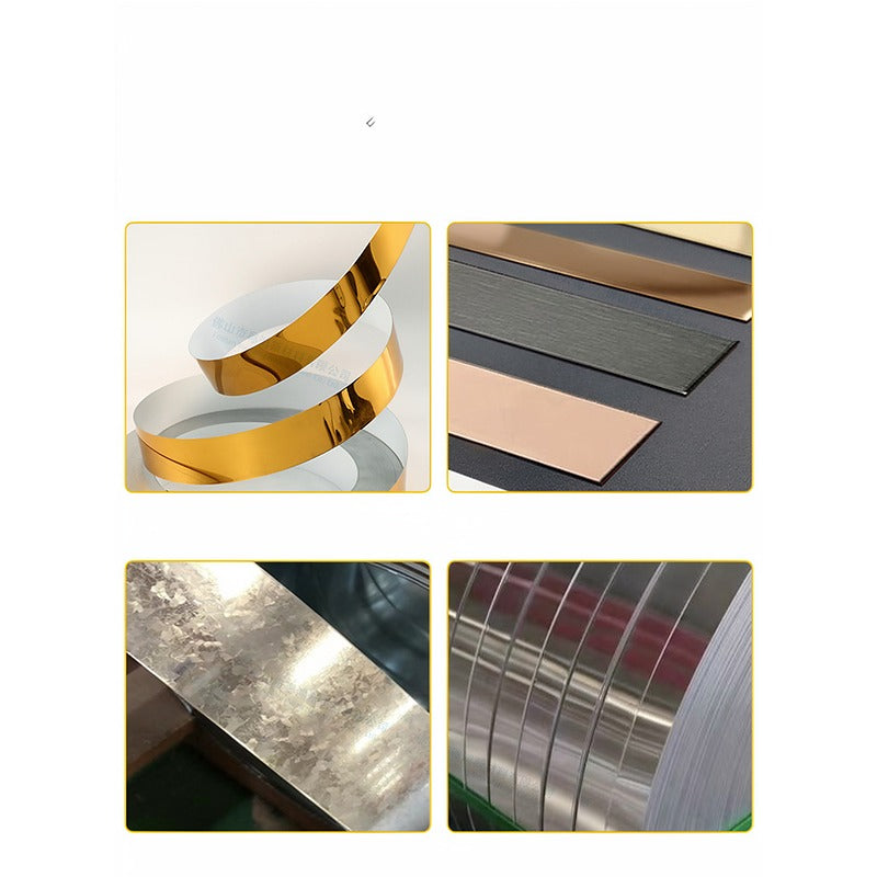 Flat Aluminum Coated Anodized Aluminum Coil For Channel Letter Strips Coil Colorful Aluminum 50Meters