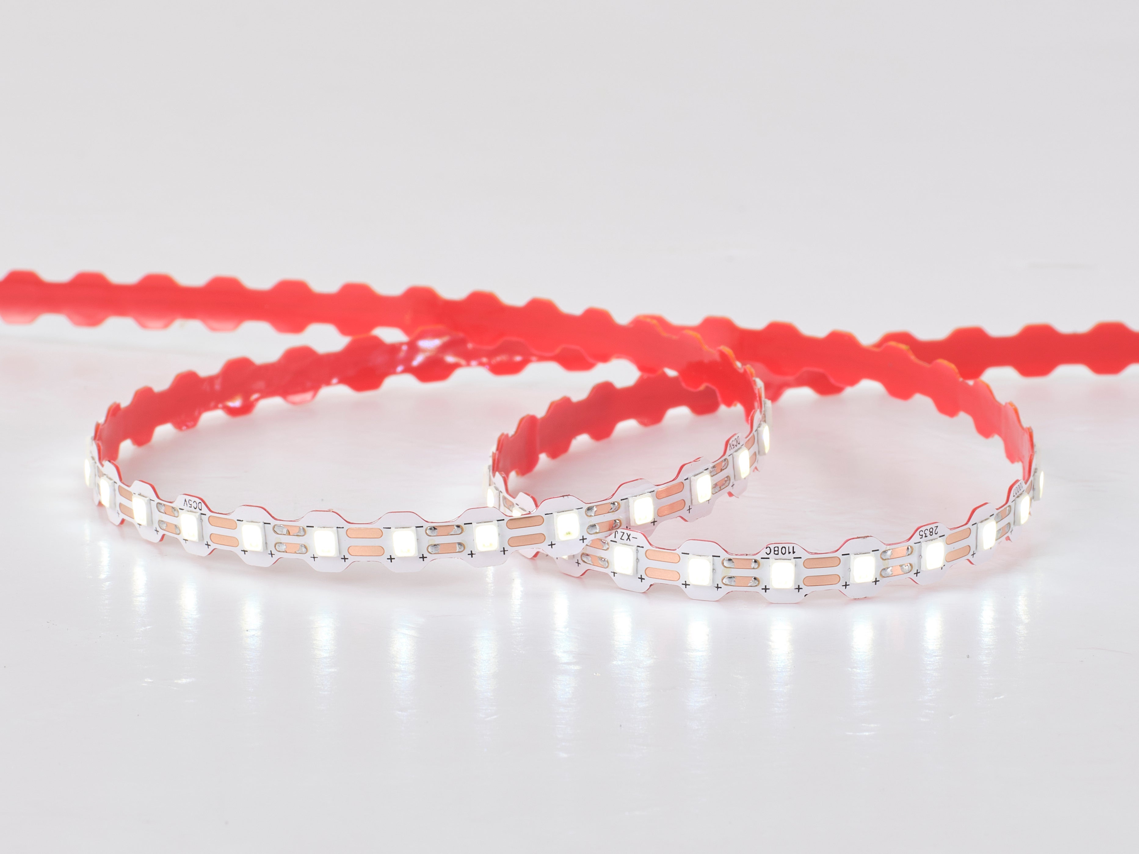 5V-NC110-7mm-110LED-2835 Single LED Cut S Shape LED Strip