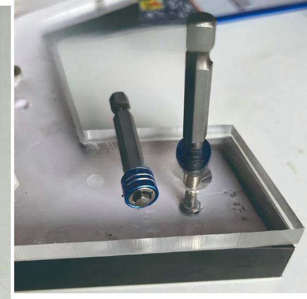 Dual-Purpose Threaded Stud & Nut Set for Acrylic and Back-Lit Sign Letters