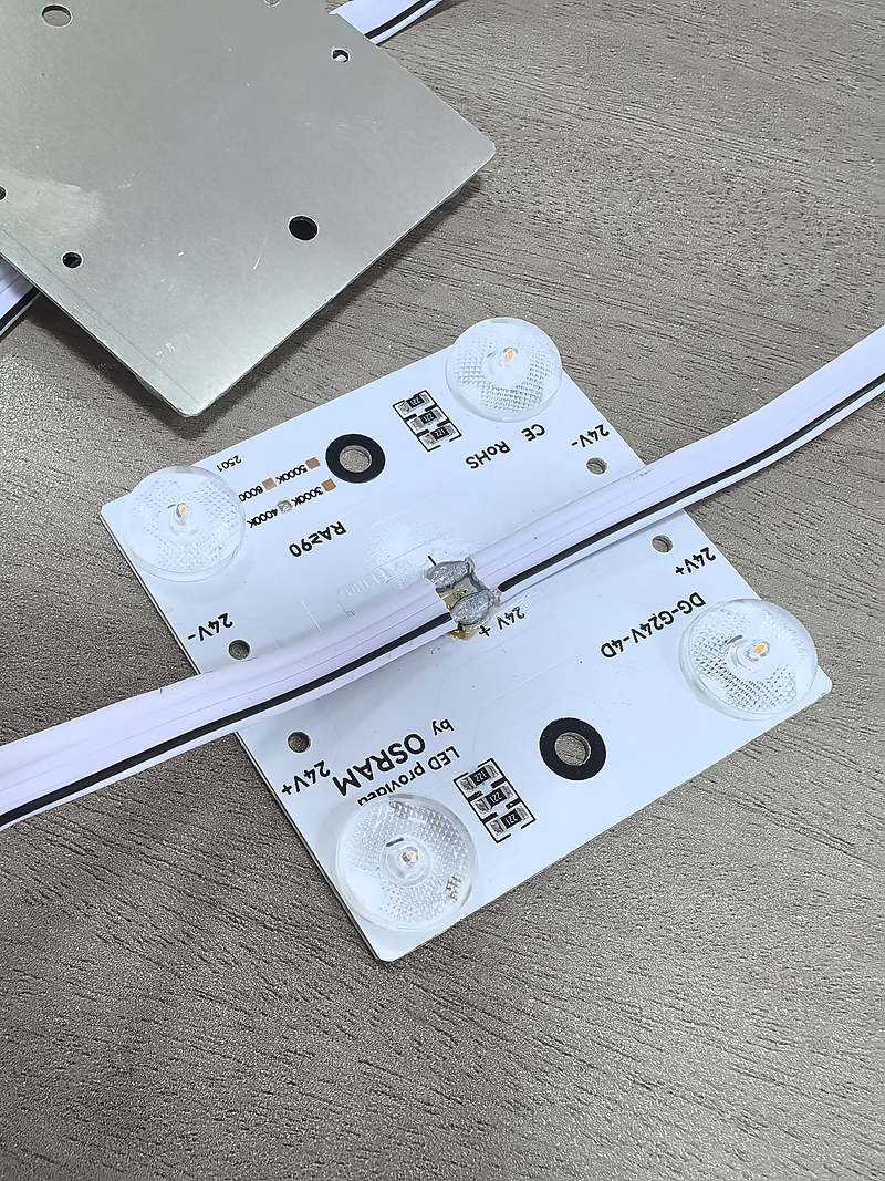 24V Single Colour 4W LED Light Box Module 70x70mm for Soft Film Ceiling