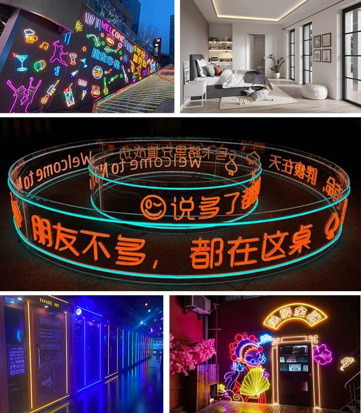 Premium RGB 6*12mm 50M Roll Gen1.0 led neon flex tube