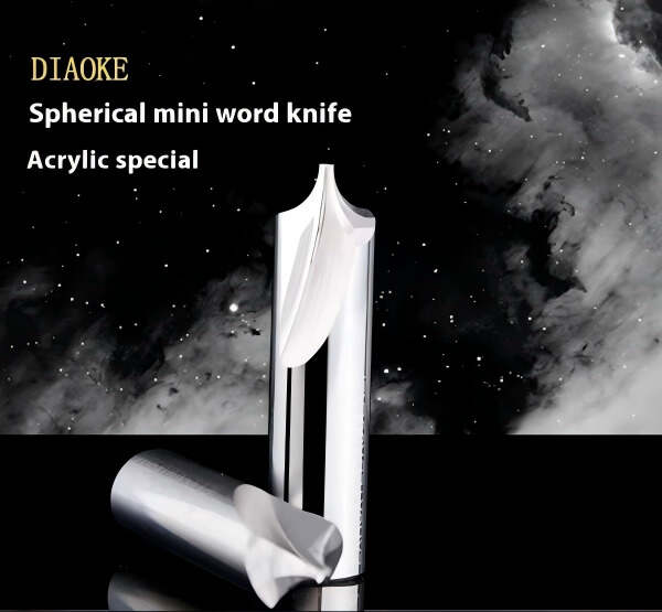 Corner Radius End Mill for acrylic neon letters