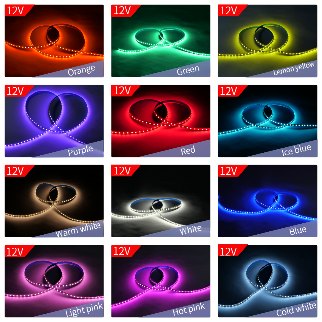 DC 12V Led Strips 120 Leds/Meter 10meters/roll